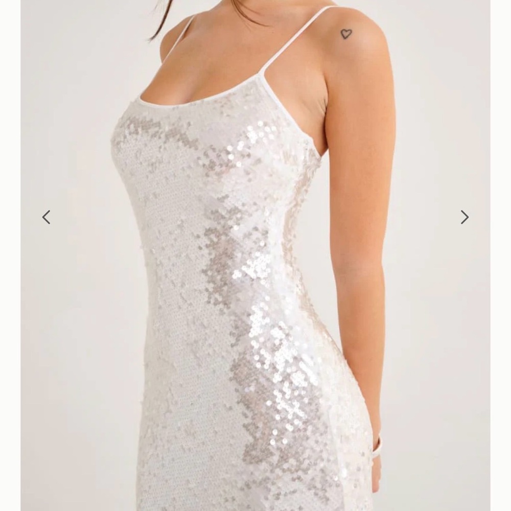 Rumored Vintage Sparkly Slip Maxi Dress - Picture 2 of 4